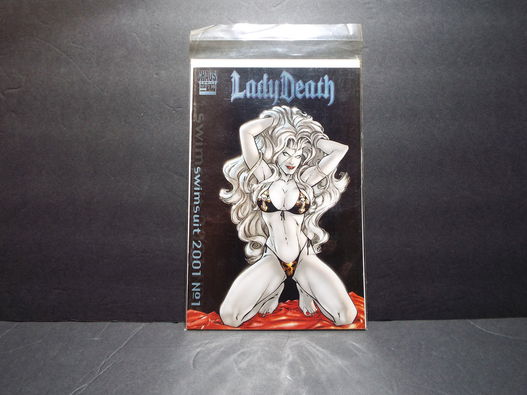 Lady Death Swimsuit 1 (B Variant) 2001 Chaos Comic Book