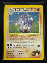Load image into Gallery viewer, Pokémon TCG | Gym Heroes | Brock's Rhydon Holo #2

