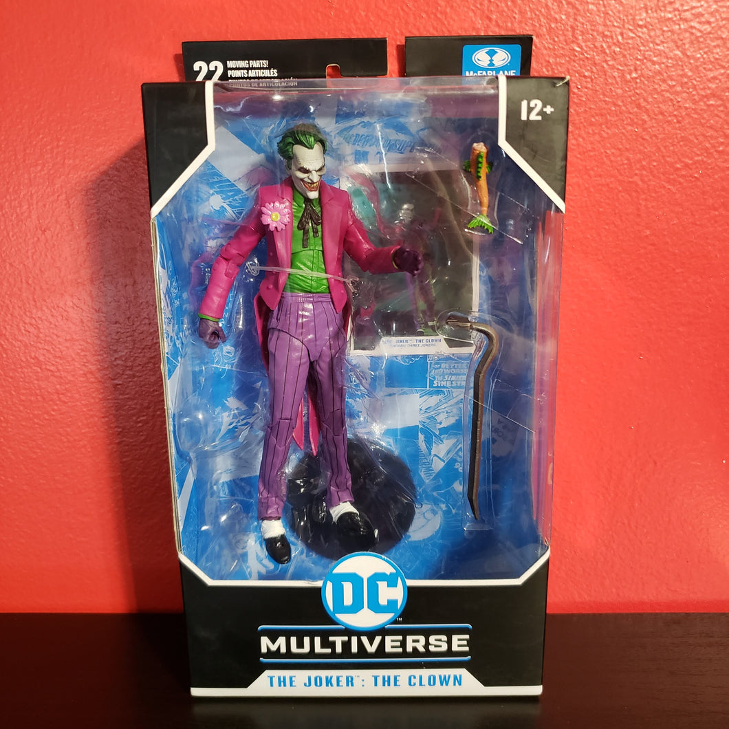 McFarlane Toys | DC Multiverse The Joker Clown Figure | Batman Three Jokers