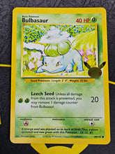Load image into Gallery viewer, Pokémon TCG | Celebrations First Partner Pack | Bulbasaur Jumbo Promo 44/102

