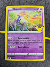 Load image into Gallery viewer, Pokémon TCG | Celebrations | Xerneus Holo Rare 012/025
