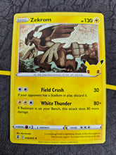 Load image into Gallery viewer, Pokémon TCG | Celebrations | Zekrom Holo Rare 010/025

