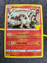 Load image into Gallery viewer, Pokémon TCG | Celebrations | Reshiram Holo Rare 002/025
