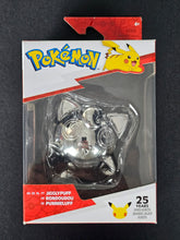 Load image into Gallery viewer, Pokémon | 25th Anniversary Series 1 | Chrome Silver Figure Jigglypuff
