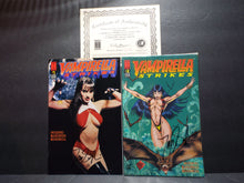 Load image into Gallery viewer, VAMPIRELLA STRIKES #1-#2 Cvr B Harris Comic Books 1995 with coa
