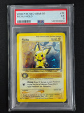 Load image into Gallery viewer, Pokémon TCG | Neo | Genesis | Pichu Holo | PSA 5
