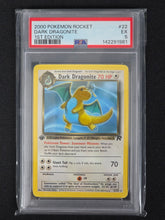 Load image into Gallery viewer, Pokémon TCG | Team Rocket | Dark Dragonite 1st Edition | PSA 5
