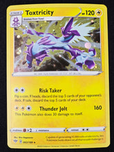 Load image into Gallery viewer, Pokémon TCG | Sword &amp; Shield | Darkness Ablaze | Toxtricity Cosmos Holo 063/189
