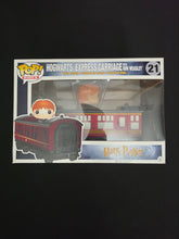 Load image into Gallery viewer, Funko Pop! Rides | Harry Potter | Hogwarts Express Carriage with Ron Weasley #21
