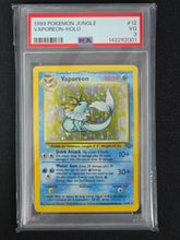 Load image into Gallery viewer, Pokémon TCG | Jungle | Vaporeon Holo | PSA 3
