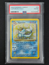 Load image into Gallery viewer, Pokémon TCG | Jungle | Vaporeon Holo | PSA 4
