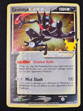 Load image into Gallery viewer, Pokémon TCG | Celebrations | Greninja Gold Star Holo Promo SWSH144
