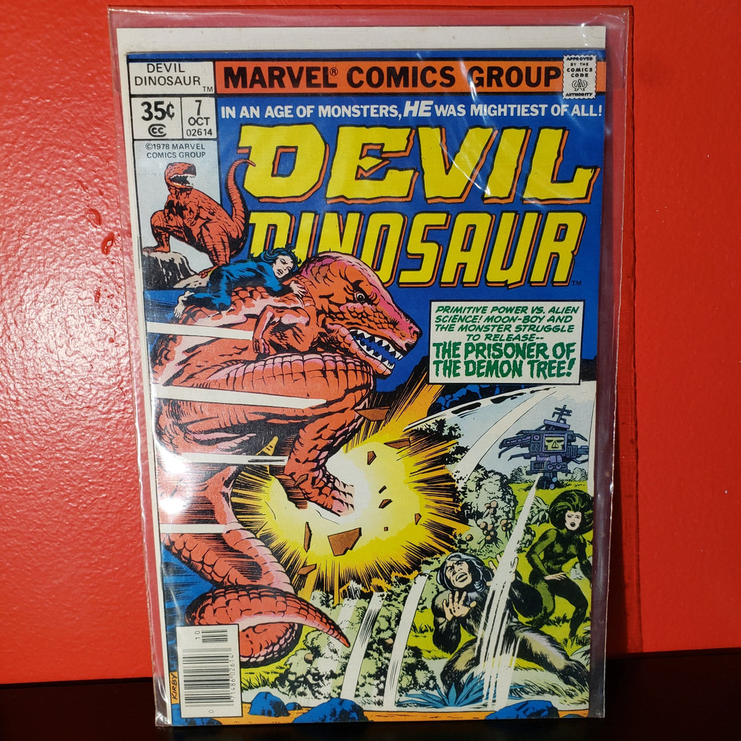 Devil Dinosaur #7 | The Prisoner Of The Demon Tree! | Marvel Comic Book CMC Comic Book