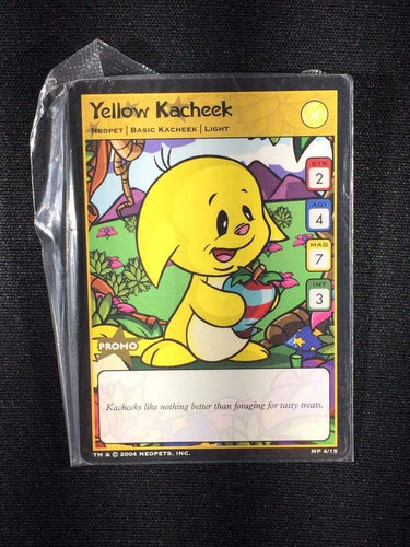 Neopets TCG: Yellow Kacheek Basic Light - MP 4/15 CMC Neopets TCG