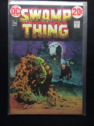 Swamp Thing Vol. 2 No. 4 Apr.-May. 1973 DC Comic Book CMC Comic Book