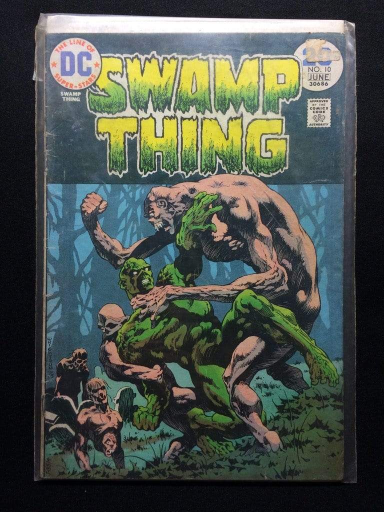 Swamp Thing Vol. 3 No. 10 May-June 1974 DC Comic Book CMC Comic Book